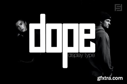 CM - DOPE - Unique Display Typeface 5715559