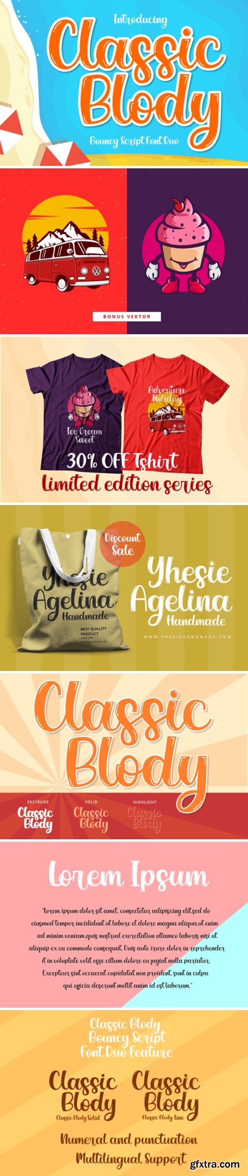 Classic Blody Font