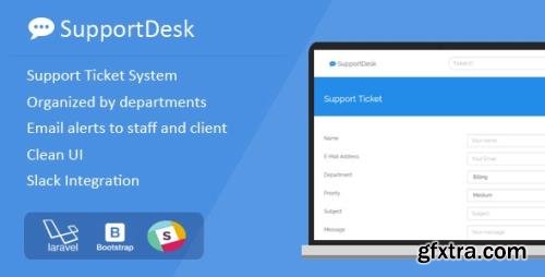 CodeCanyon - SupportDesk v2.0.0 - Support Ticket Management System - 20510047