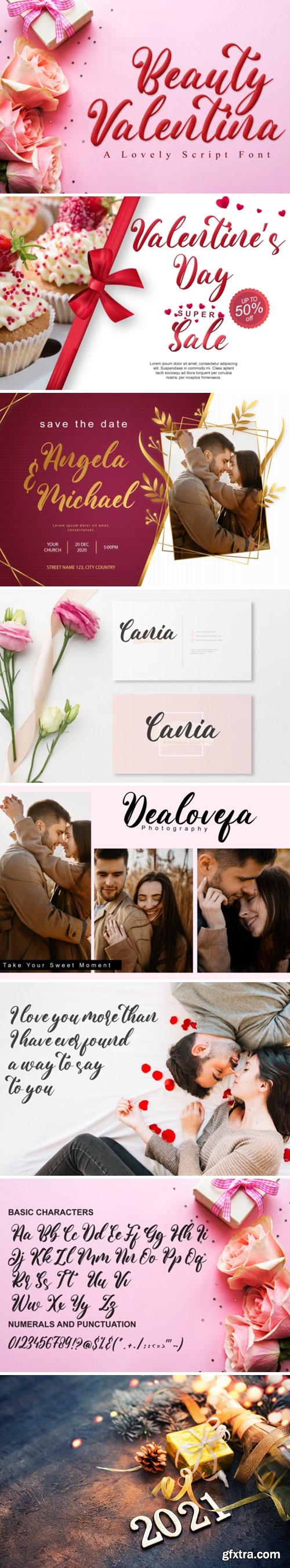 Beauty Valentina Font