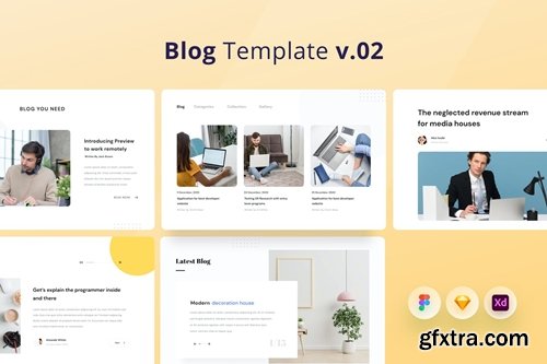 Blog Template Ui Kits