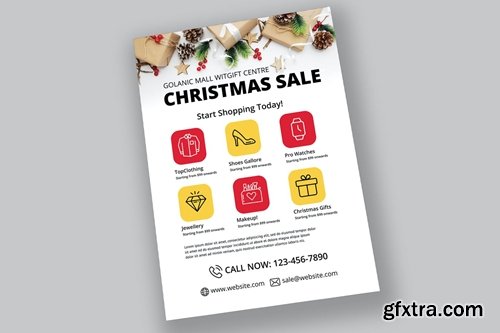 Fashion Christmas Sale Flyer
