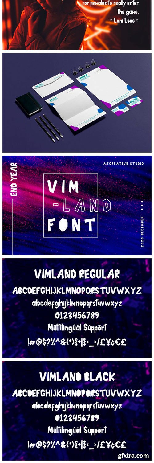 Vimland Font