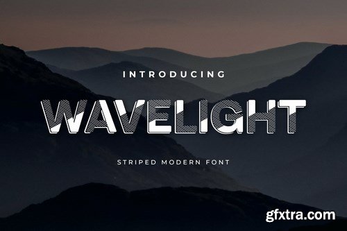 Wavelight sans Serif Display Font