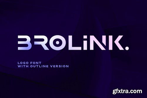 Brolink - Logo Font