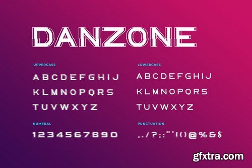 Danzone sans Serif Display Font