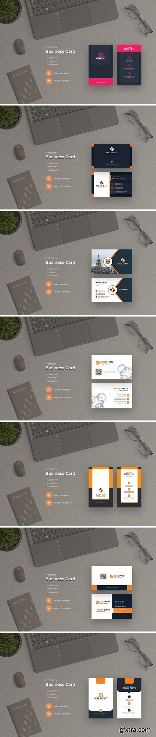 Multipurpose Business Card Template