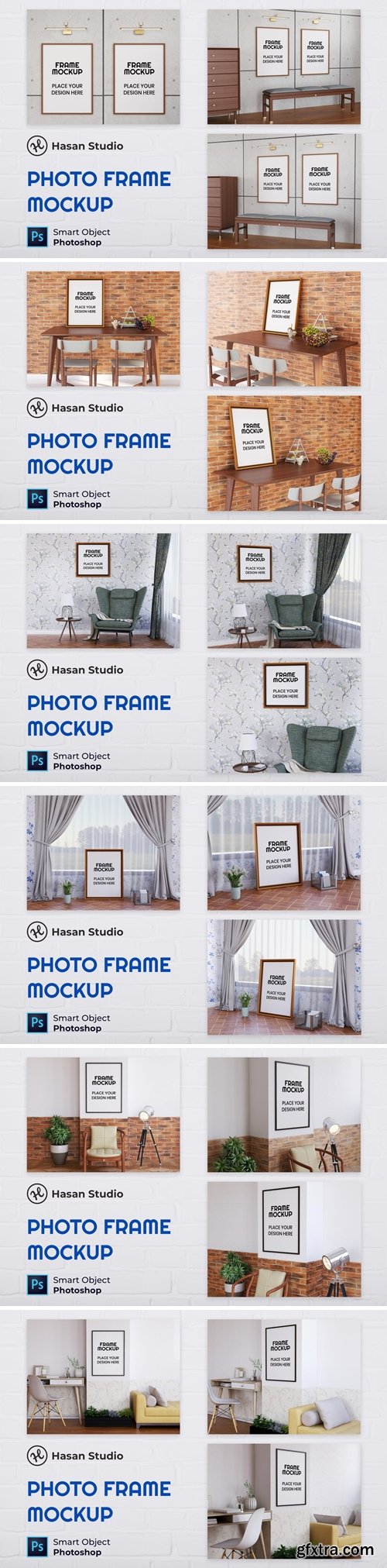 Blank Photo Frame Mockup - Nuzie