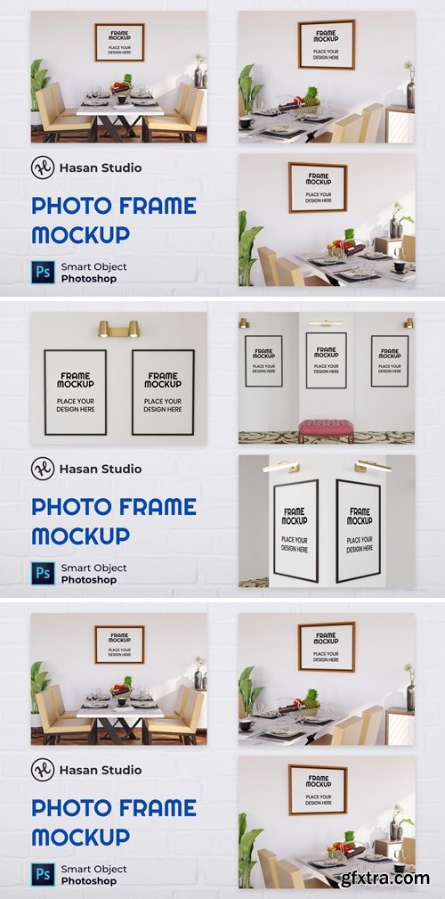 Blank Photo Frame Mockup - Nuzie