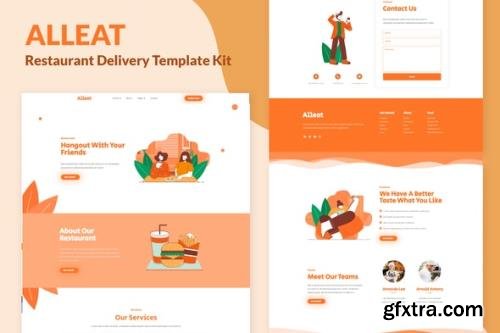 ThemeForest - Alleat v1.0.0 - Restaurant Elementor Template Kit - 29637652