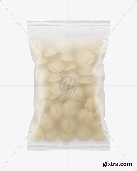 Download Frosted Plastic Bag With Dumplings Mockup 72877