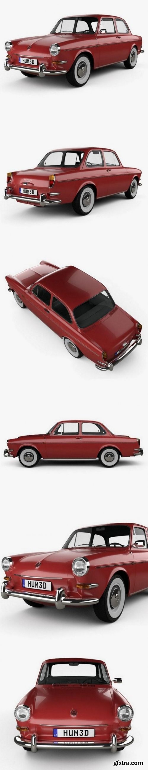  Volkswagen 1500 (Type 3) notchback 1961