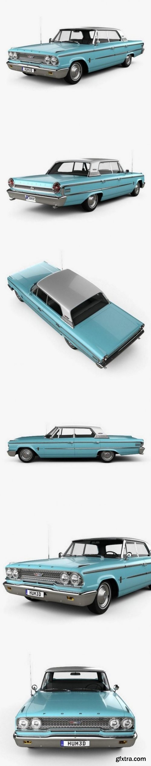  Ford Galaxie 500 hardtop 1963