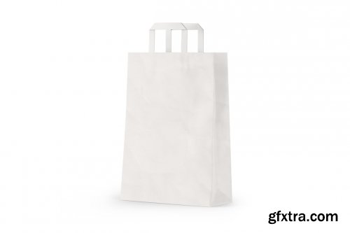 CreativeMarket - Kraft Paper Shopping Bag Mockup 5670190