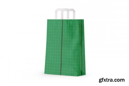 CreativeMarket - Kraft Paper Shopping Bag Mockup 5670190