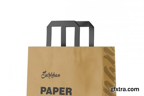 CreativeMarket - Kraft Paper Shopping Bag Mockup 5670190