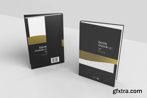 CreativeMarket - Hardcover Book Mockup 5361944