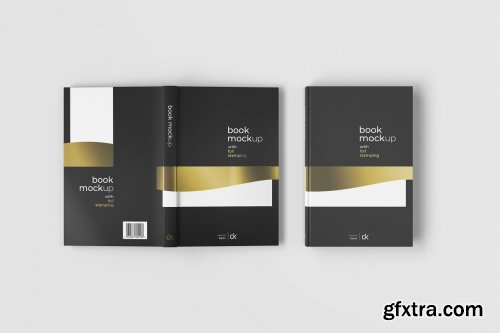 CreativeMarket - Hardcover Book Mockup 5361944