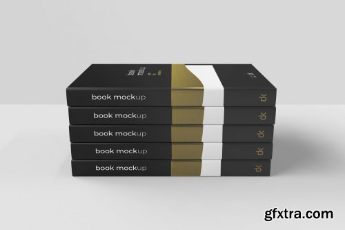 CreativeMarket - Hardcover Book Mockup 5361944