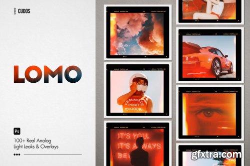 CreativeMarket - LOMO | 100+ Analog Light Leaks & FX 4886382