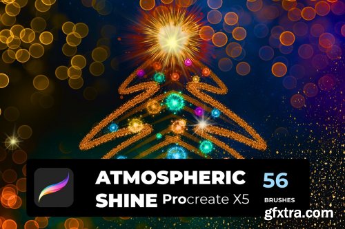 CreativeMarket - SHINE PROCREATE X5 56 brushes 5625432