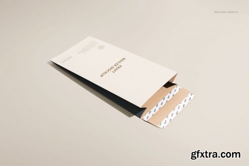 CreativeMarket - Noissue Kraft Mailer Mockup Set 5662675