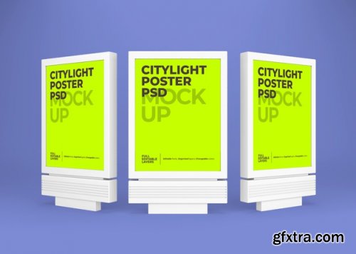 Citylight poster mockup