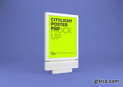 Citylight poster mockup