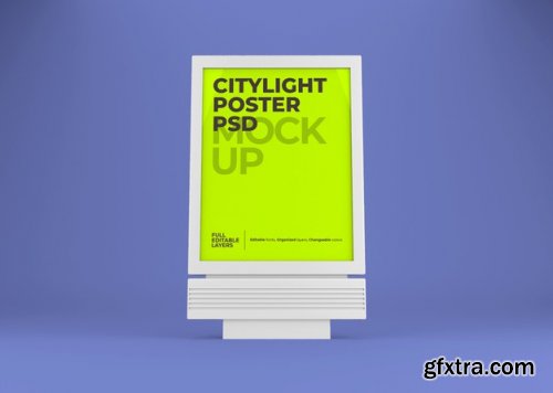 Citylight poster mockup