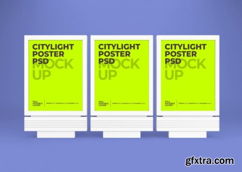 Citylight poster mockup