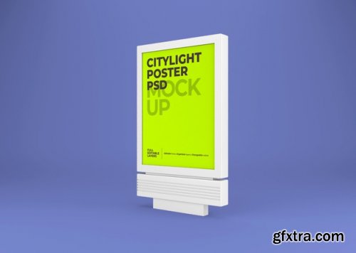 Citylight poster mockup