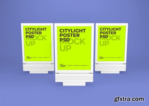 Citylight poster mockup