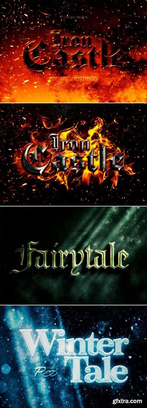 Fantasy Text Effects Bundle 393404413