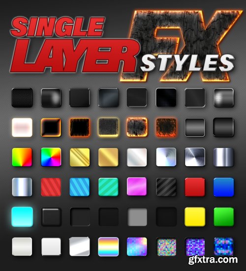 Single Layer Fx Styles 393401989