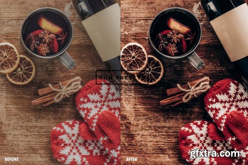 CreativeMarket - FESTIVE CHRISTMAS LIGHTROOM PRESETS 5634917