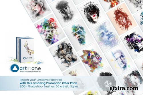 CreativeMarket - Artinone Photoshop Brushes 5435805