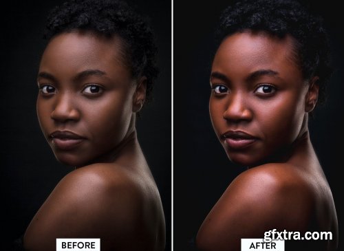 CreativeMarket - 10 DARK SKIN Lightroom Preset 5468084