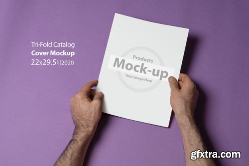 Hand holding blank, box notes mockup vol2