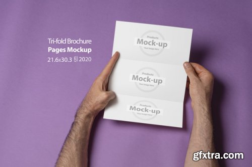 Hand holding blank, box notes mockup vol2