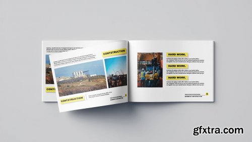 Construction Business Brochure - Landscape