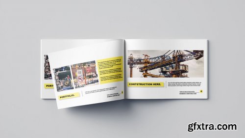 Construction Business Brochure - Landscape