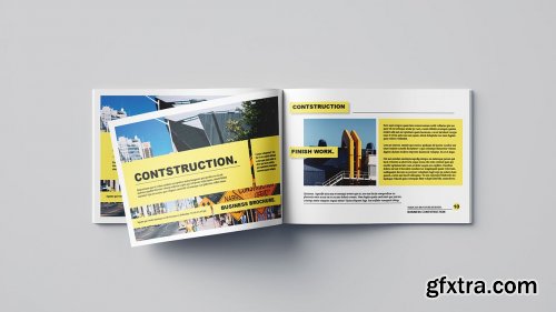 Construction Business Brochure - Landscape