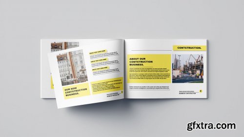 Construction Business Brochure - Landscape