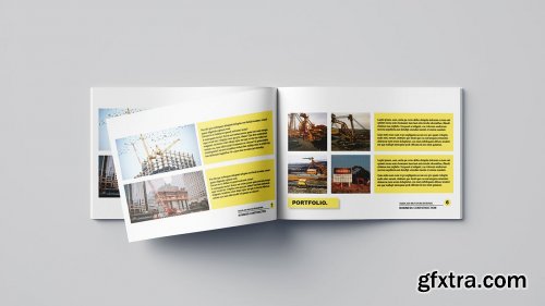 Construction Business Brochure - Landscape