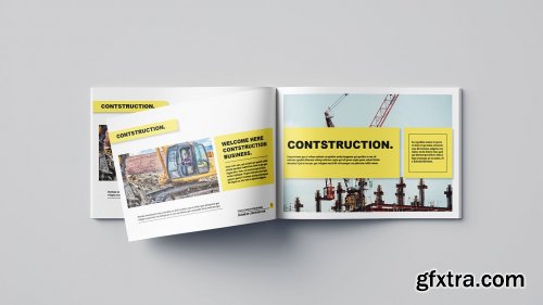 Construction Business Brochure - Landscape