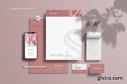 Stationery Branding Mockup - Scene Creator