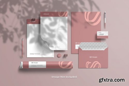 Stationery Branding Mockup - Scene Creator