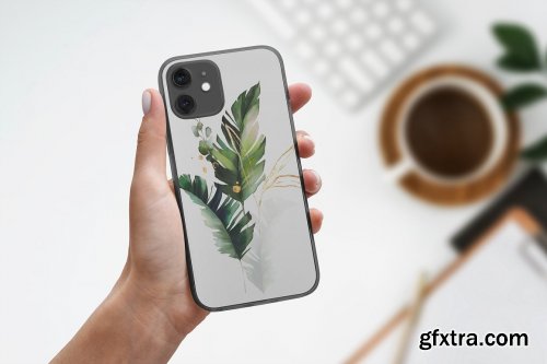 CreativeMarket - iPhone 12 Pro Case Mock-Up Isolated 5654132