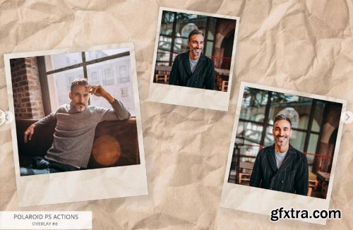 CreativeMarket - Polaroid Photoshop Actions 5428546