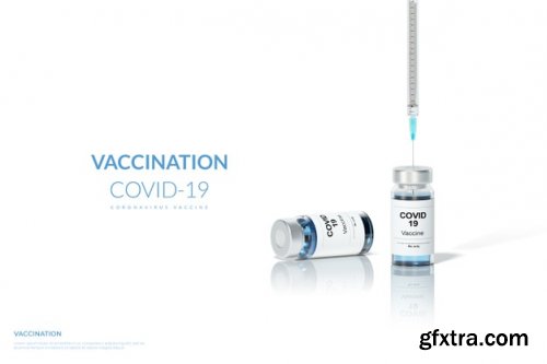 Vaccination coronavirus vaccine covid 19 Mockup